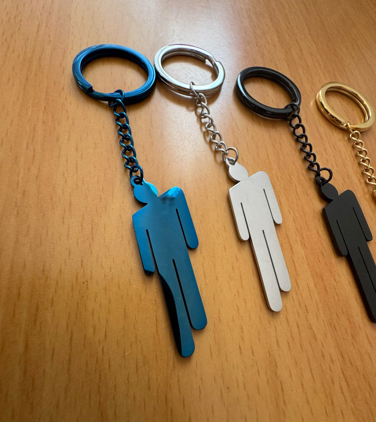 Figure Keychains Stainless Steel Waterproof Non Tarnish - Image 3
