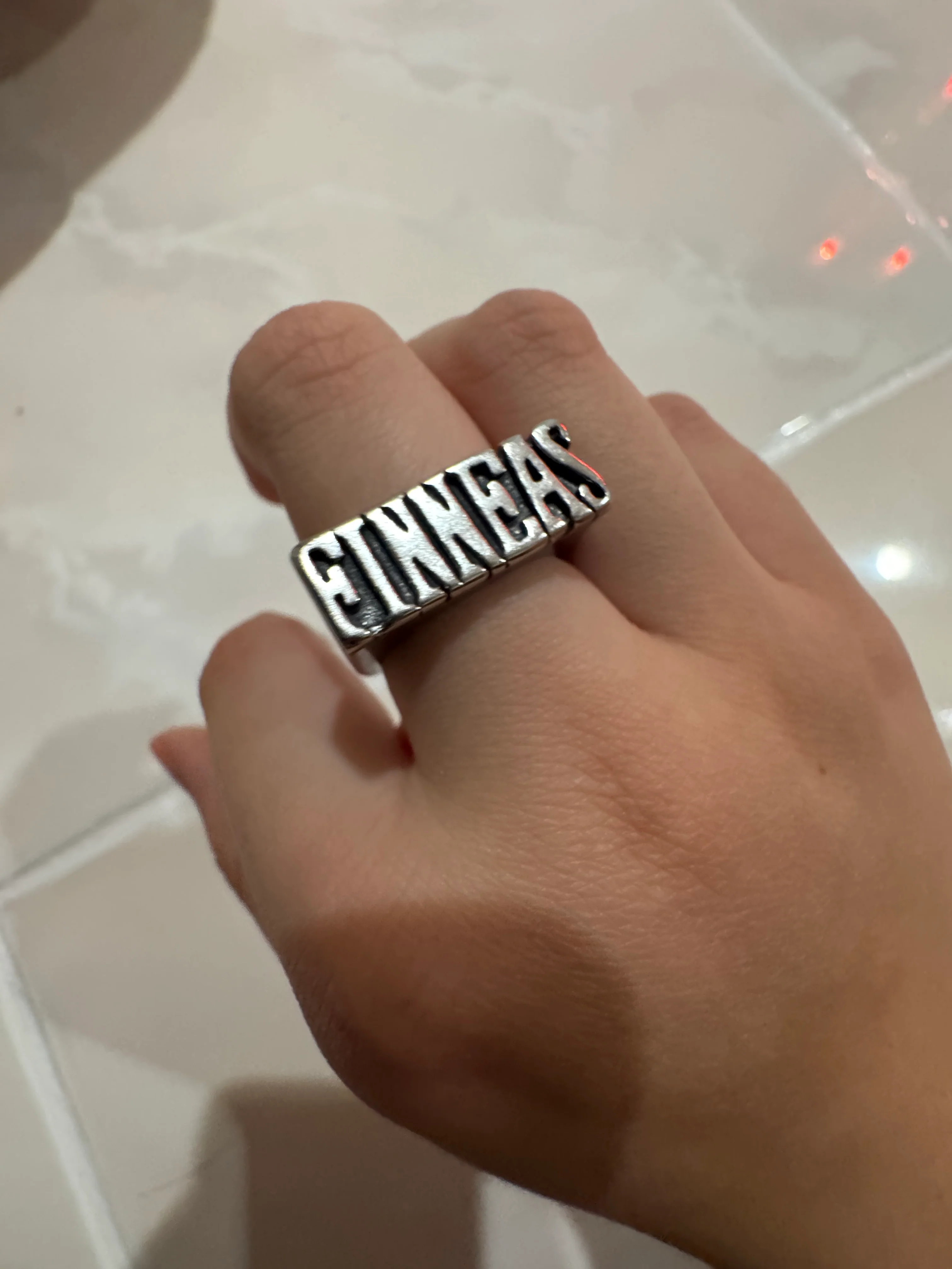FINNEAS Ring Stainless Steel Open Size - Image 2