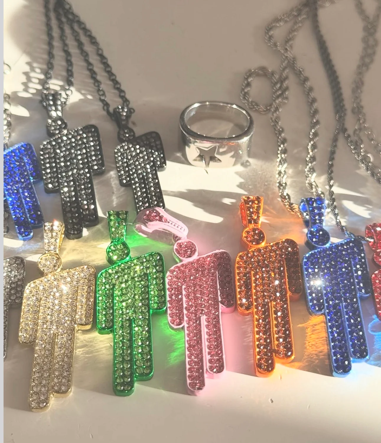 ALLOY Most Realistic Figure Necklace [ Mini & Regular sized ] Many options - Image 2